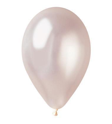 Кулі 5"/13 см Металік Перламутр білий  28 Gemar Balloons