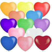 Серце латексне 6"/15 см, Пастель Асорті 80 Gemar Balloons