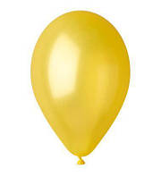 Кулі 10"/25 см Металік Жовті 30 Gemar Balloons