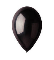Кулі 10"/25 см Пастель Чорні 14 Gemar Balloons