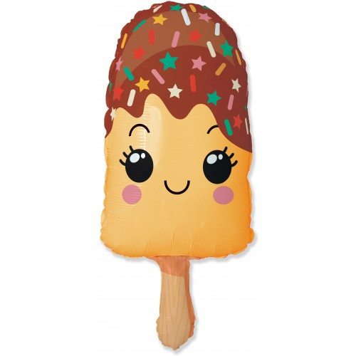 Фігура Щасливе ескімо Жовте (33"/84 см)