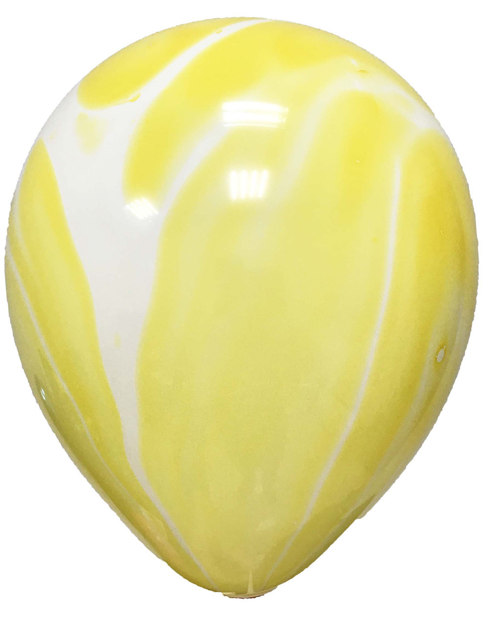 Кулі 12"/30 см Мармурові Жовті 25 шт.