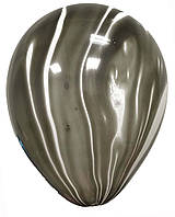 Кулі 12"/30 см Чорні Мармурові