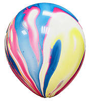 Кулі 12"/30 см Мармурові Мультиколор