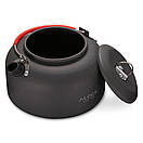 Чайник туристичний алюмінієвий зі складною ручкою Alocs CW-K03 на 1400 мл 155 x 95 мм, фото 2