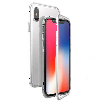 Чохол накладка xCase для iPhone Х/XS Magnetic Case білий, фото 1