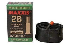 Камера для велосипеда MAXXIS Welter Weight 26" x 1.90/2.125 AV (Schrader)