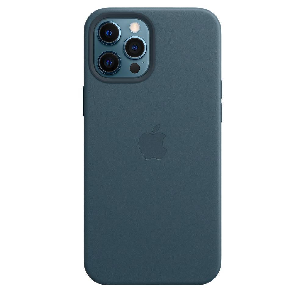 Чохол накладка xCase для iPhone 12/12 Pro Leather case with Full MagSafe Blue