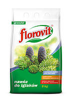 Удобрение Флоровит Florovit для хвойных растений, 3 кг