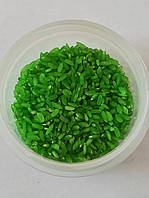 Цветной рис для детского творчества 200 грамм (зеленый (салатовый))
