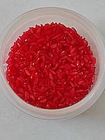 Кольоровий рис для дитячої творчості 200 грамів (червоний)