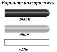 Стіл обідній Bravos H25 ніжки black, стільниця ДСП Дуб Крафт Золотий 100*68*75 (ТМ Новий Стиль), фото 2