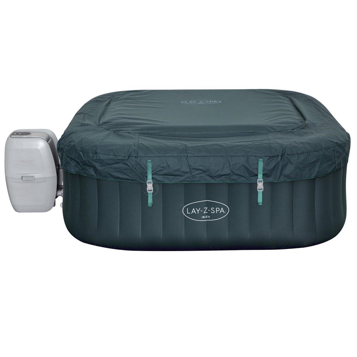 Надувний джакузі - СПА Lay-Z-Spa™ Bestway 60015, 180 х 180 х 66 см (6 місць: 1 325 л/год, аеро)