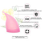 Набір менструальних чаш Pretty Woman L і S з мішечком для зберігання, фото 7