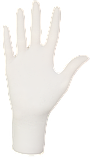 Рукавиці Латексні Mercator comfort powder-free Неопудрені (100 шт./пач.) Кремові, фото 3
