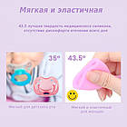 Набір менструальних чаш Pretty Woman L і S з мішечком для зберігання, фото 8