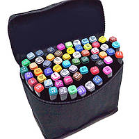 Набор скетч маркеров Touchnew 80 цветов для рисования Спиртовые двухсторонние маркеры Sketchmarker Touch