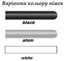 Стіл обідній Bravos H18 ніжки alu, стільниця ДСП Бук 100*68*75 (ТМ Новий Стиль), фото 3