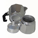 Кавоварка гейзерна UNIQUE UN-1911 KP1-3, фото 3