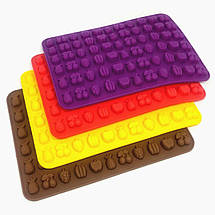 Силіконова форма для желейних цукерок MagicKitchen Фрукти №239 червона, фото 5