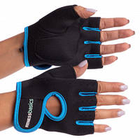 Фітнес рукавички для тренажерного залу Fitness Basics неопрен р-р S