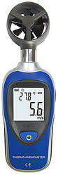 Цифровий анемометр Flus ET-905C (від 0,2 до 30 м/с) з вимірюванням температури повітря