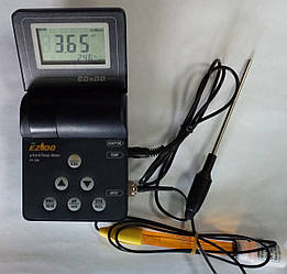 РН-метр EZODO PP-206 (РН: -2.00-16.00; 0-110 °C; -1999 -1999 мВ) з виносним електродом і термодатчиком