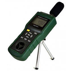Mastech MS6300 5 в 1: шумомір, анемометр, термометр, люксметр і гігрометр