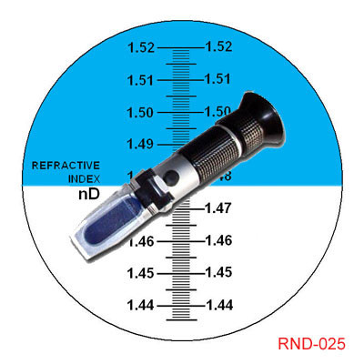 Рефрактометр RND - 025 ATC для СОЖ (мастильно-охолоджувальної рідини), масел, мастил та інших емульсій.