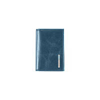 Визитница Piquadro BL SQUARE/P.Blue для своих визиток на кнопке (10,8x7,5x1,5) PP1899B2_AV2