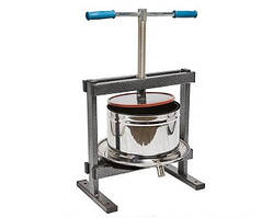 Ручний прес для соку Вілен (Віллен) неіржавка сталь на 15 літрів