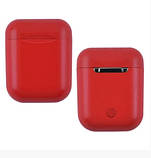 Бездротові навушники i31 TWS Bluetooth 5.0 з кейсом Red, фото 4