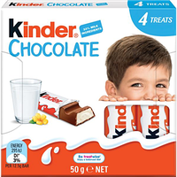 Шоколад Kinder T4 50г