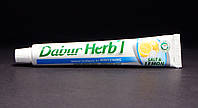 Зубна паста без фтору Дабур Сіль-Лимон Dabur Herb'l Salt & Lemon 80 г, фото 2