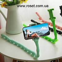 Гибкий держатель для телефона с присосками Cute Worm Lazy Holder