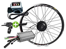 Електровелонабір для велосипеда заспицований 36 В 350 Вт MXUS XF07 передній під LCD-дисплей БЕЗ АКУМУЛЯТОРА
