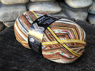 Носкова пряжа ОПАЛ,серія HUNDERTWASSER