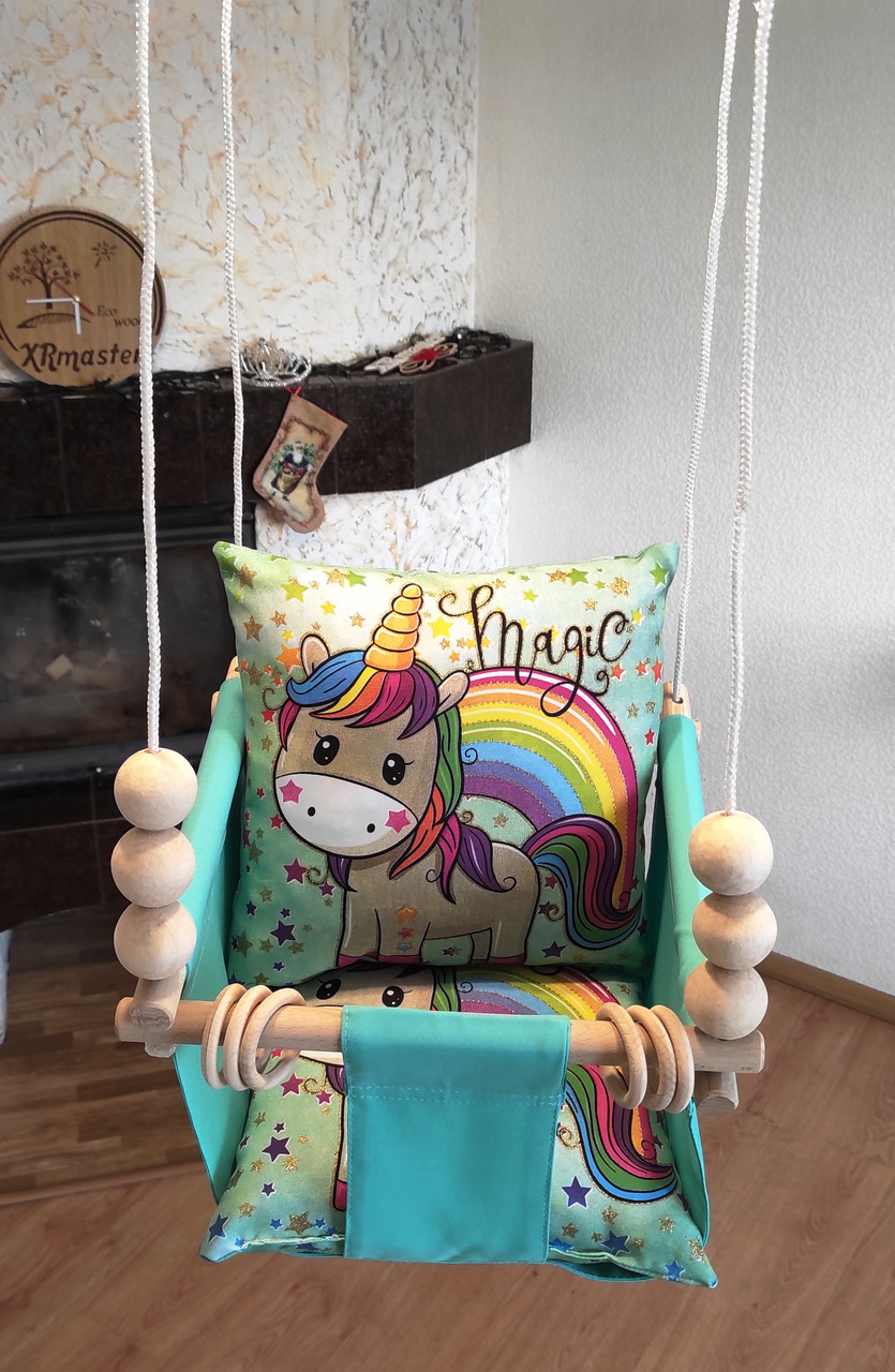 Підвісна гойдалка Sweet dreams, гойдалка для дітей, фото 1