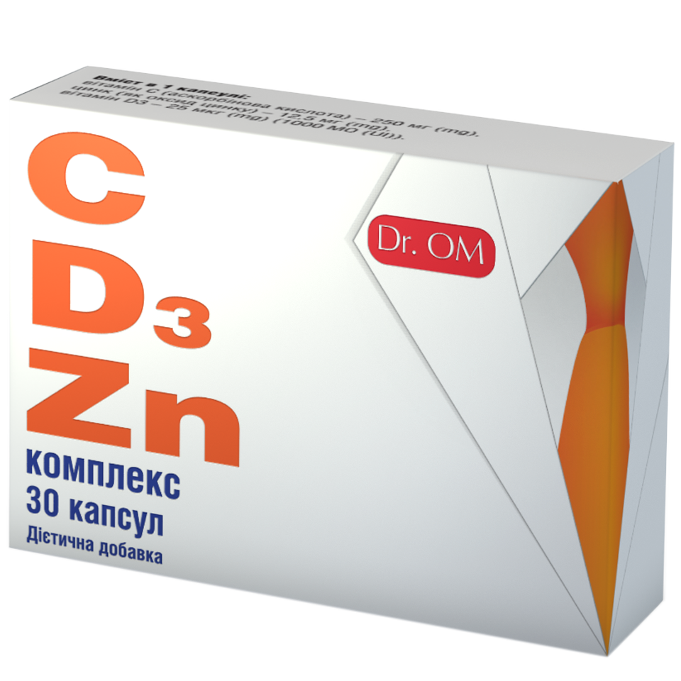 Dr.OM комплекс с,D3,Zn