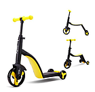 Дитячий самокат 3 в 1, беговел, 3-колісний велосипед GS-0058, PU колеса, фото 7