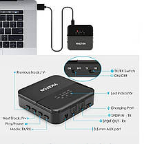 Bluetooth адаптер 5.0 з aptX VIKEFON BT-B20 приймач передавач звуку на чіпі CSR8675, фото 4