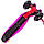 Самокат дитячий металевий MICMAX MG-03X рожевий, фото 3