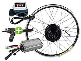 Електровелонабір для велосипеда заспицований 36 В 500 Вт MXUS XF15F передній під LCD-дисплей БЕЗ АКУМУЛЯТОРА