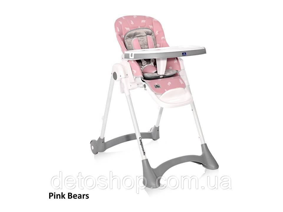 Стільчик для годування Lorelli Campanella pink bears