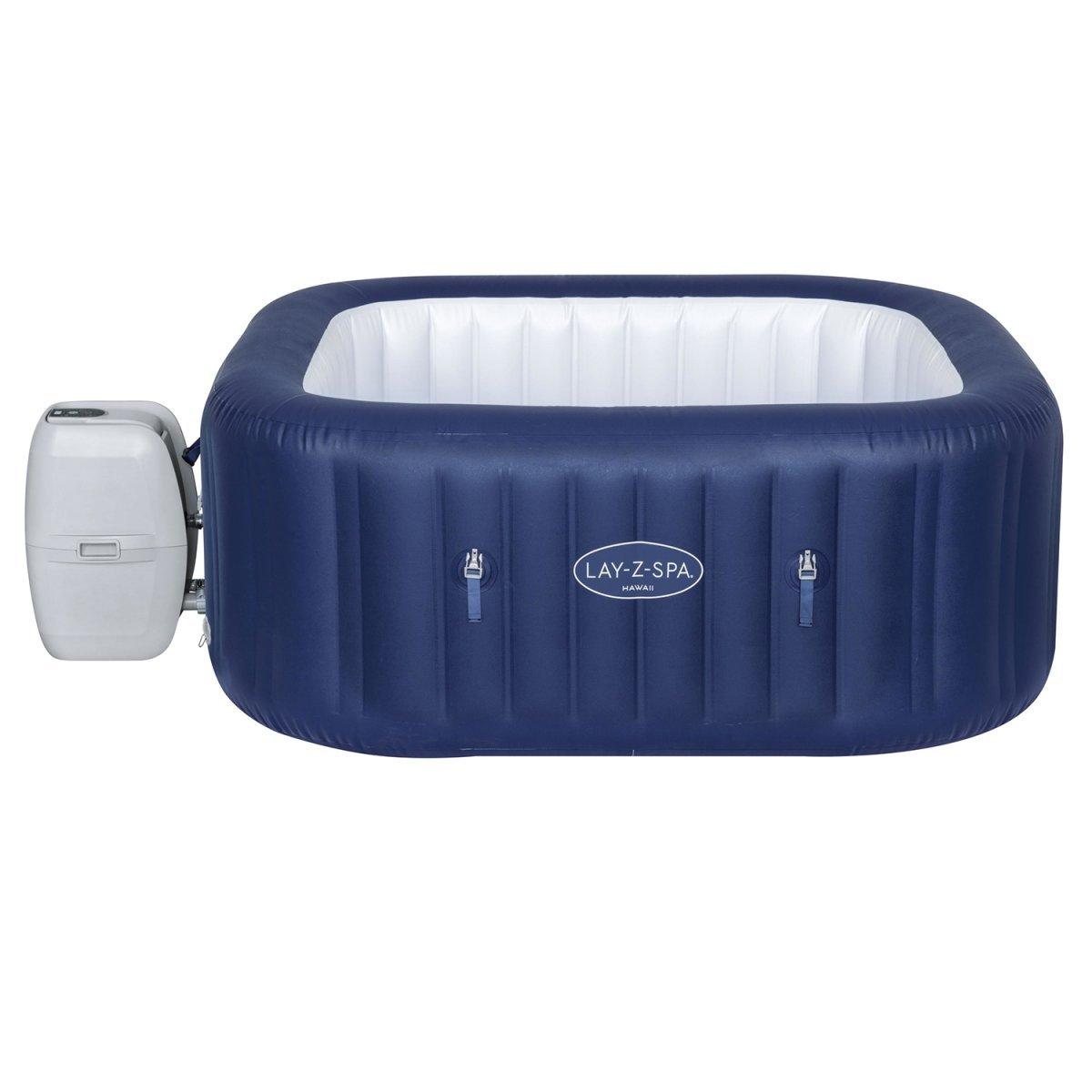 Надувной джакузи - СПА Lay-Z-Spa™ Bestway 60021, 180 х 180 х 71 см (6 мест: 1 325 л/ч, аэро)
