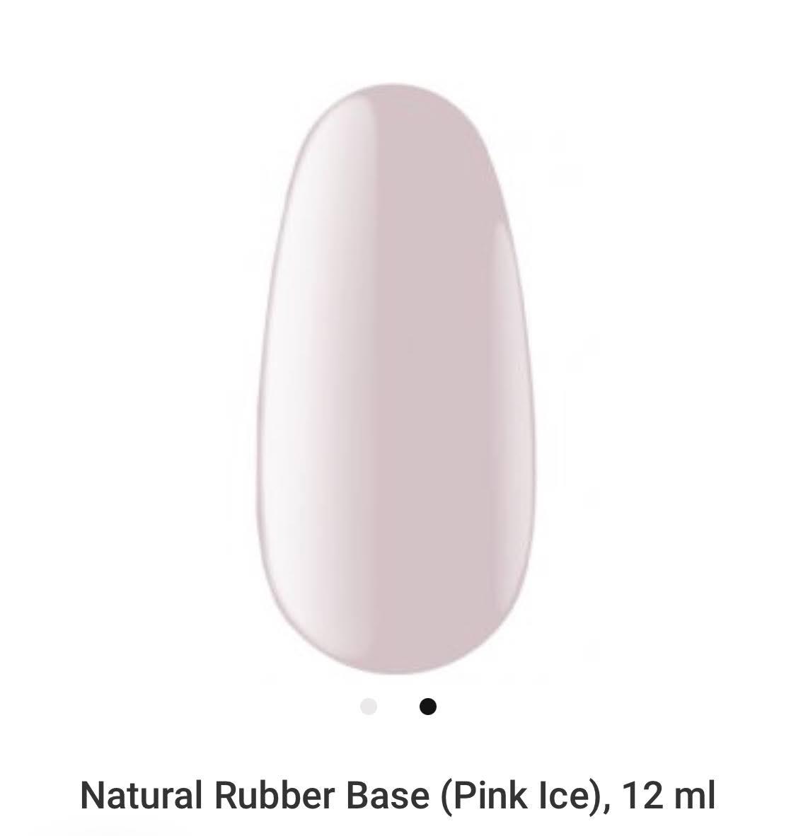 Цветная камуфлирующая каучуковая база для ногтей Natural Rubber Base, 12 мл.№ 6 Pink Ice - фото 2 - id-p1366057162