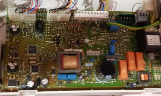 Плата управління TL-AC PM-01 б/у (газового котла Vaillant hrEXCLUSIEF VHR NL 35/4 C, TM-AC V105_C 735377)