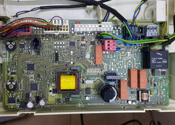 Плата управління TM-AL PM-03 б/у (газового котла Vaillant hrEXCLUSIEF VHR NL 45/4 S, 0020236446, TM-AL