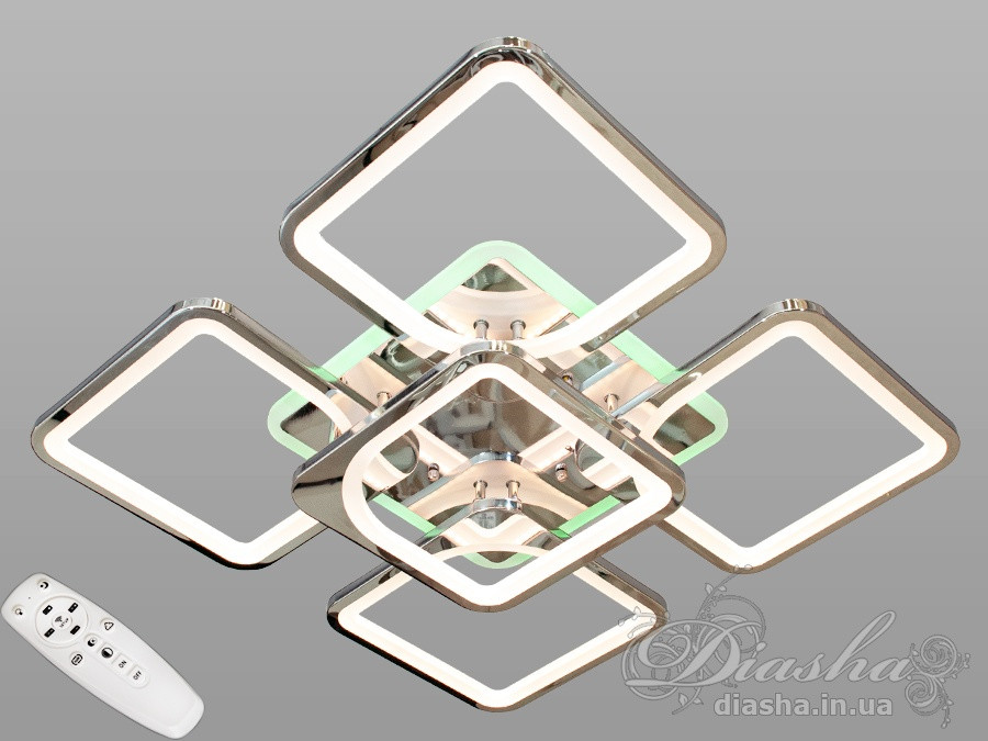 Світлодіодна люстра Diasha 8060/4+1HR LED RGB dimmer