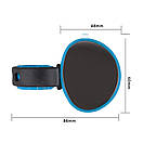 Дзеркало велосипедне універсальне заднього виду блакитне, фото 5